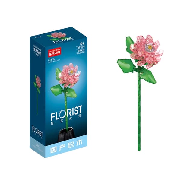 Blomster-byggeklodser sæt 60–150 dele, tilfældigt design