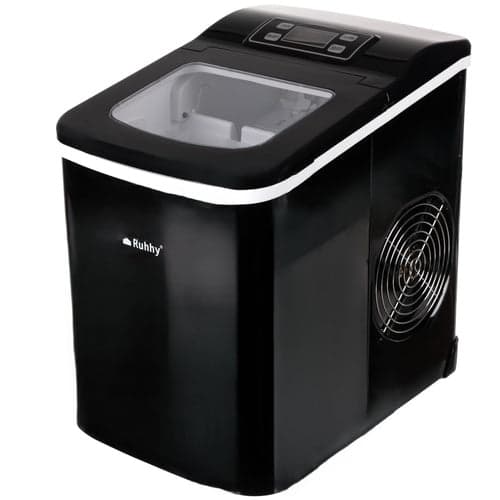 Ismaskine 12 kg/døgn 2 l 6 min LCD-timer selvrensning sort