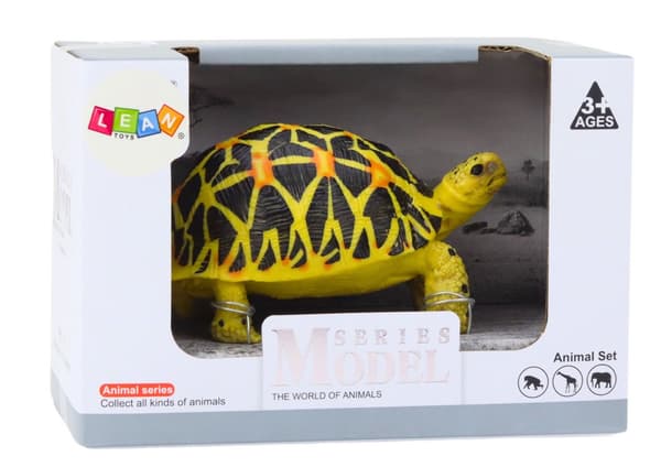 Skildpadde samlefigur 11 cm legetøjsfigur reptil, CE/EN71 3+