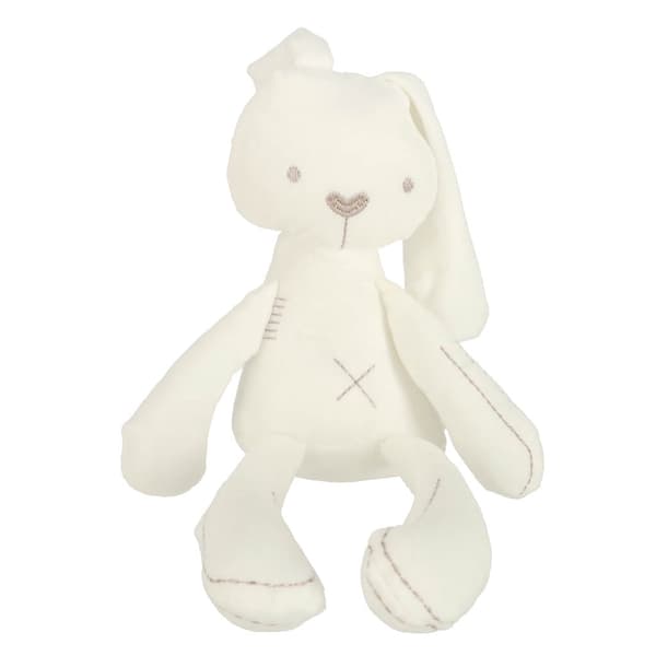 Pehmolelu kani 54 cm valkoinen, puuvilla/polyesteri, 0+