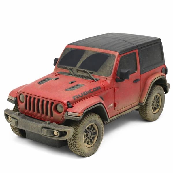Fjernstyret bil Jeep Wrangler Rubicon 1:24 2.4 GHz Muddy