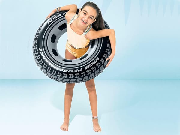 Ilmatäytteinen lasten uimarengas rengasmalli 50 cm