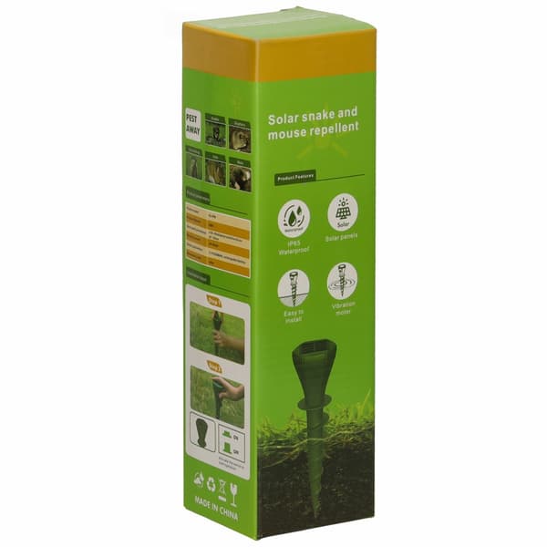 Aurinkokäyttöinen myyräkarkotin 2-pack IP65, 3 värinätilaa