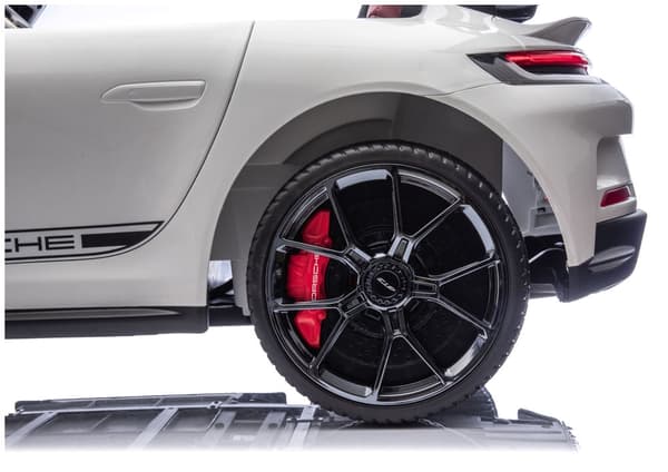 Elbil för barn Porsche GT3 24V batteridriven vit