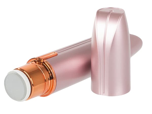 Elektrisk neglepolerer trådløs USB-C 14 cm, sølv/rosa