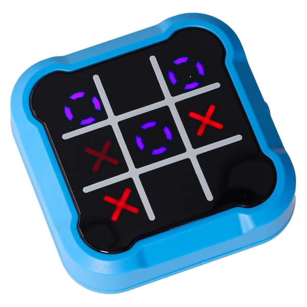 Elektroninen ristinolla 4-in-1 logiikkapeli lapsille 5+ vuotta