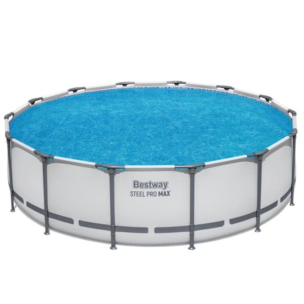 Solskydd pool 417 cm bubbelplast för rund pool 427 cm Bestway 58252