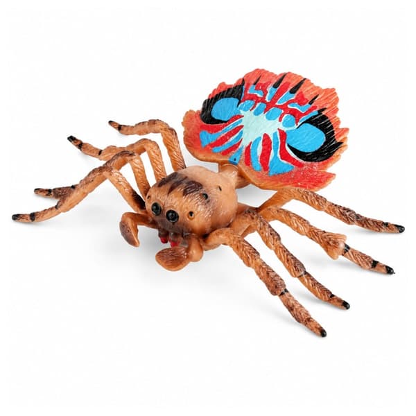 Spindelfigur tarantula i TPR-gummi 10x12x3 cm
