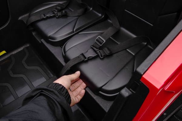 Batteribil 4x4 för barn röd 38 kg