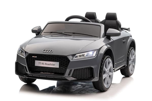 Elbil til børn Audi TTRS grå batteridrevet køretøj