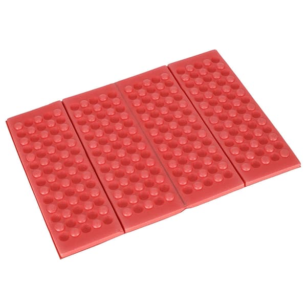 Sammenklappelig siddepude i skum rød 29,5x39,5 cm isolerende