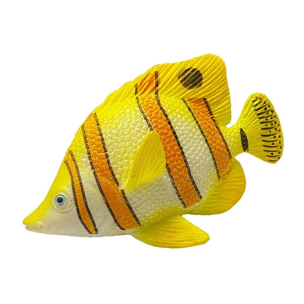 Fiskfigur kopparfjärilsfisk i TPR-gummi 10,5 cm