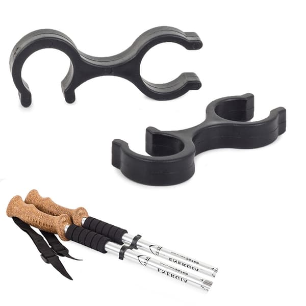 Sammenkoblingsdel til Nordic walking-stave 15/17 mm sort 1 st