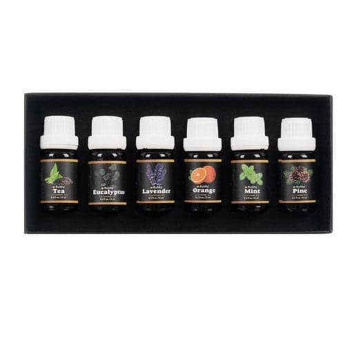 Doftoljor set 6x10 ml vattenlösliga för diffuser/luftfuktare