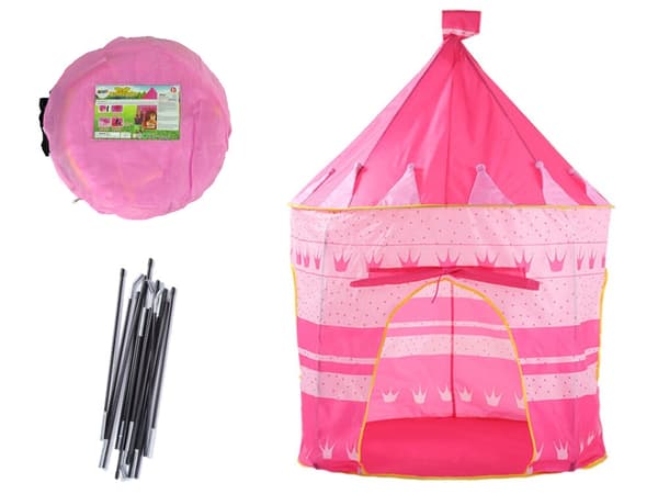 Slottstält lektält för barn 105x135 cm vattentålig polyester
