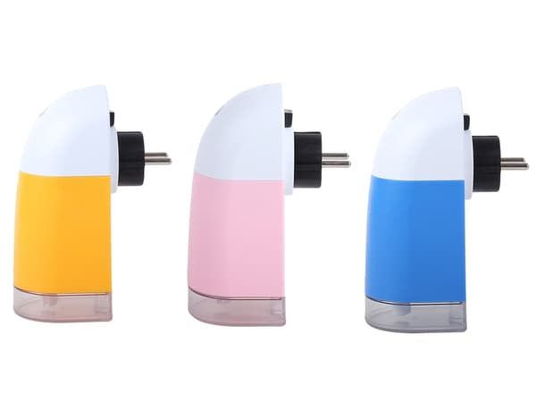 Ultralyds-luftfugter 300 ml med aromadiffuser og LED, tilfældig farve