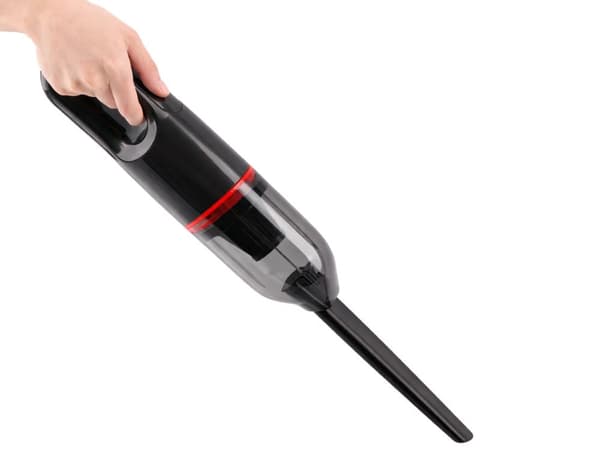 Johdoton käsipölynimuri 4–6 kPa 350 ml USB-C musta, suuttimilla