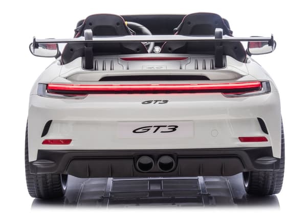 Elbil för barn Porsche GT3 24V batteridriven vit