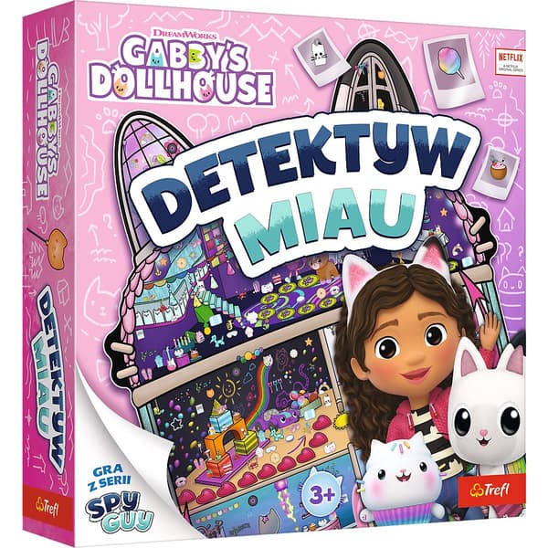 Samarbejdsspil Detective Meow observationsspil i Gabis kattehjem