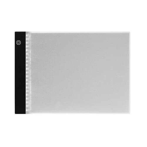 A4 valopöytä piirustusalusta erittäin ohut 4 mm USB, 3 kirkkaustasoa