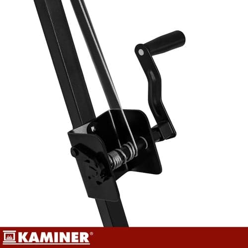 Tripod grill over åben ild 70 cm rist, højdejusterbar, rustfri