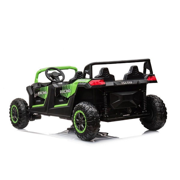 Batteribil 4x4 24V grøn terrænbuggy A033