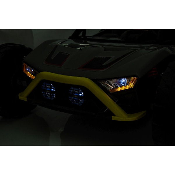 Batteridriven barnbil JS3168 grå