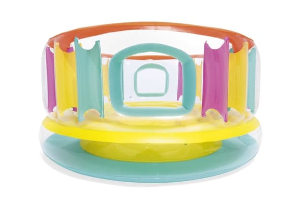 Oppustelig trampolin til børn 3-6 år 180x86 cm maks 85 kg