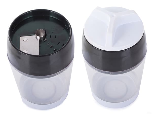 Manuel grøntsagsskærer spiralizer med beholder 400 ml hvid/sort