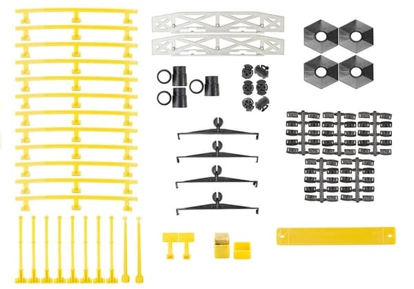 Autorata 565 cm, 2 formuliautoa, silmukat ja 220V-adapteri