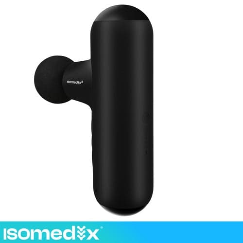 Minimassagepistooli 5 tilaa 4 päätä 5000 mAh USB-C Isomedix