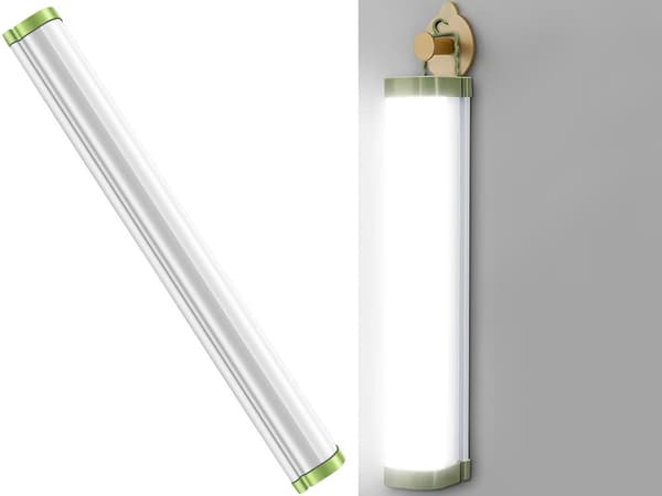 Genopladelig LED arbejdslampe 50,5 cm med magnet/krog USB-C