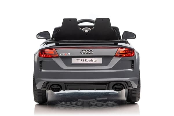Elbil til børn Audi TTRS grå batteridrevet køretøj