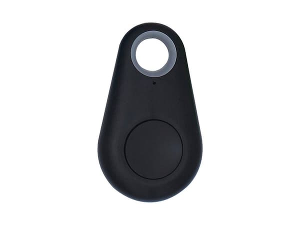 Bluetooth nøglesøger/nøglering 25 m til iOS/Android, sort