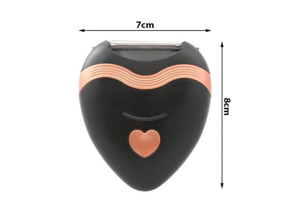 Bodyepilator til bikini/armhuler USB-opladelig 8x7 cm