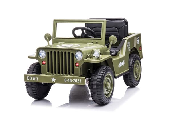Elbil til børn 4x4 Battery Car JH-103 olivengrøn