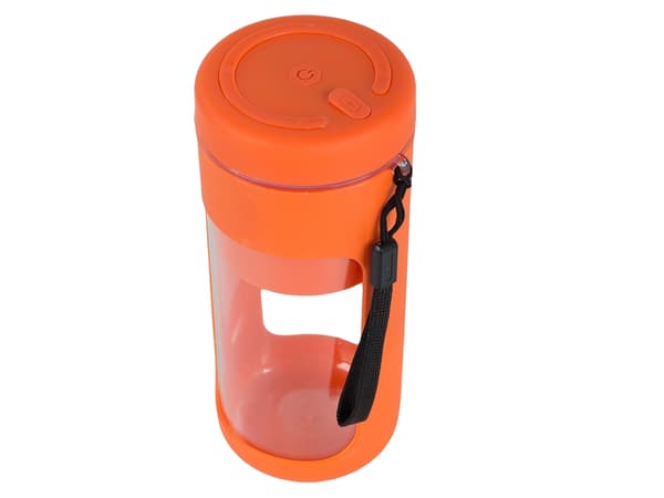 Bærbar USB-blender 450 ml 20 W orange med knive i rustfrit stål