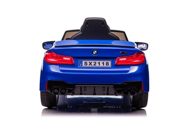 Batteridriven elbil BMW M5 Drift blå för barn