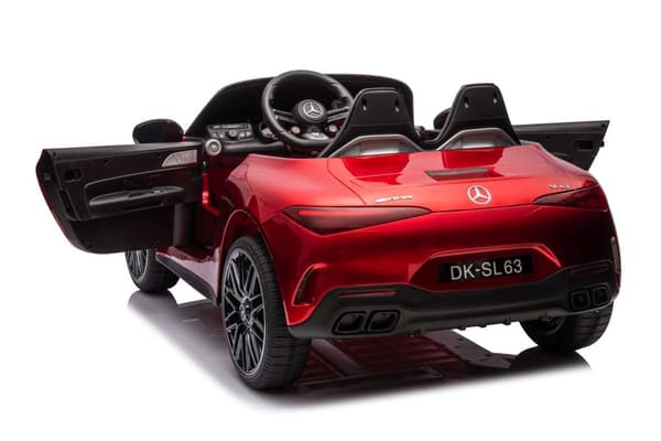 Akkuauto lapsille Mercedes AMG SL63 punainen