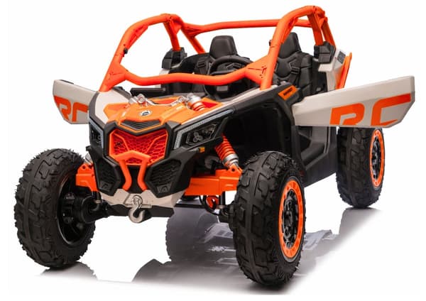 Elbil för barn ride-on Can-Am Maverick Turbo RR orange