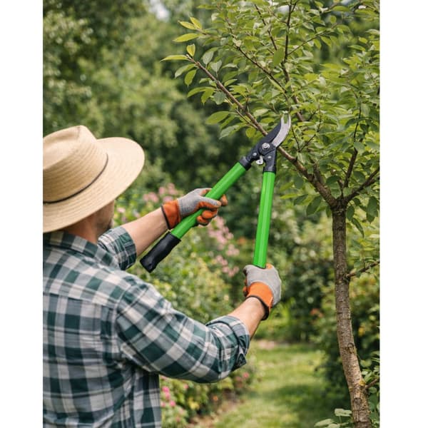 Trädgårdssaxar & sekatörer set 3 delar – häcksax, lång sekatör 64 cm