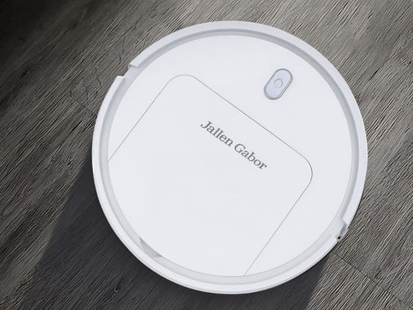 Robotdammsugare med moppfunktion 25 cm USB-laddning 90 min