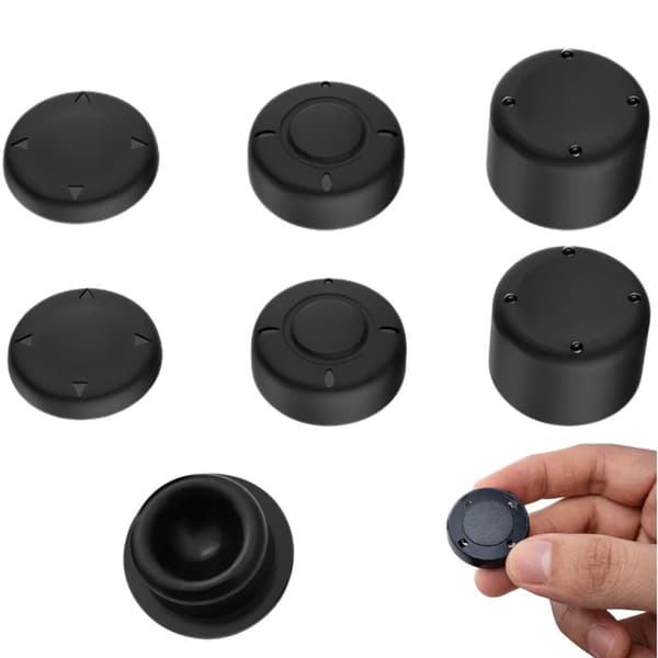 Tumgrepp till Nintendo Switch 2 Joy-Con silikon svart 6-pack