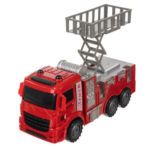 Brandbilar leksaksset 6-pack 1:48 push-and-go för barn 3+
