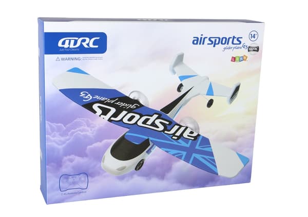 RC-fly 4D-G3 med LED-lys, 4 ekstra propeller, 30 cm