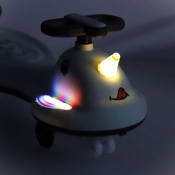 Gravity Rider -ajoneuvo lapsille 3+ LED-valaisevilla pyörillä