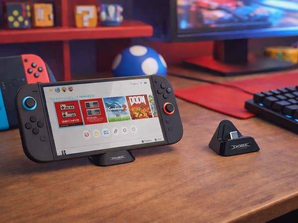 Laddstation/dockningsstation för Nintendo Switch/Switch 2 USB-C
