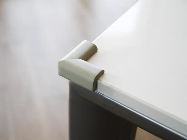 Hörnskydd skumplast grå 10 mm 55x55x35 mm 4-pack