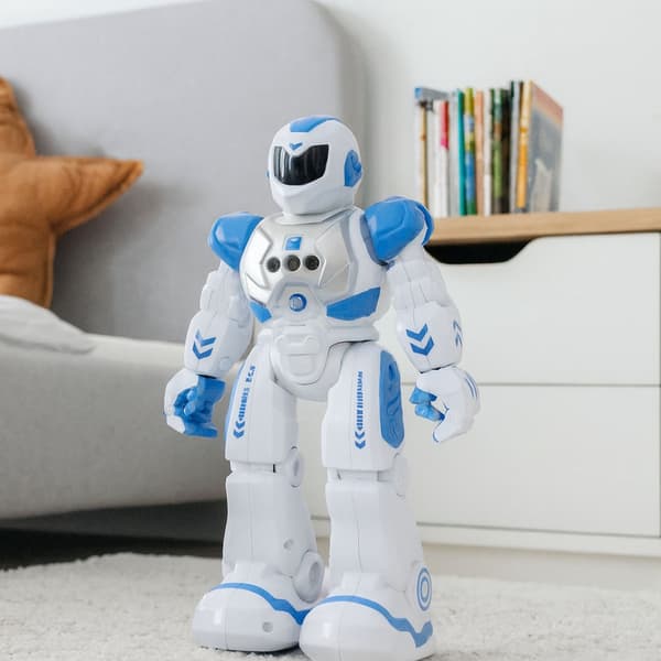 Interaktiv uddannelsesrobot med fjernbetjening, tale/dans, programmering