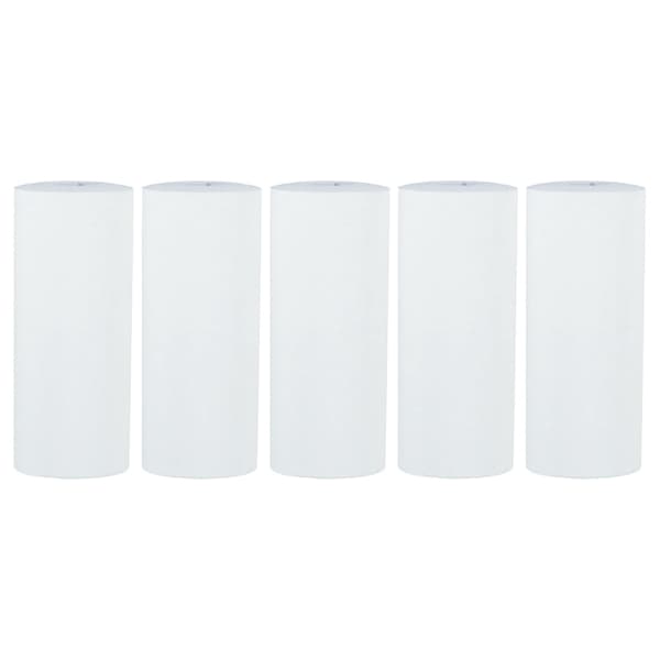 Termiske papirruller 5,7 cm x 4,5 m 5-pak til mini-printer White